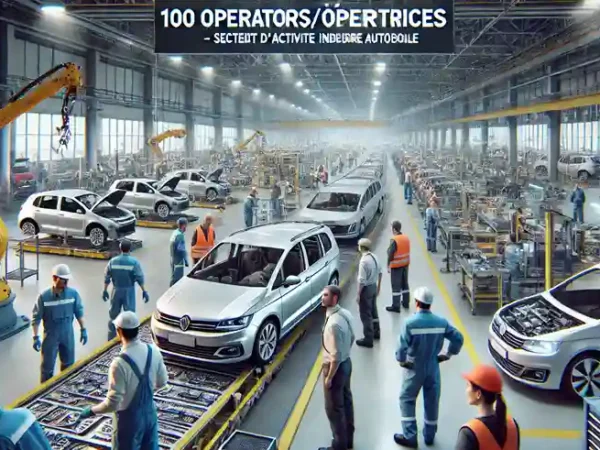 RECRUTEMENT MASSIF – 100 Opérateurs/Opératrices à Tanger-Assilah