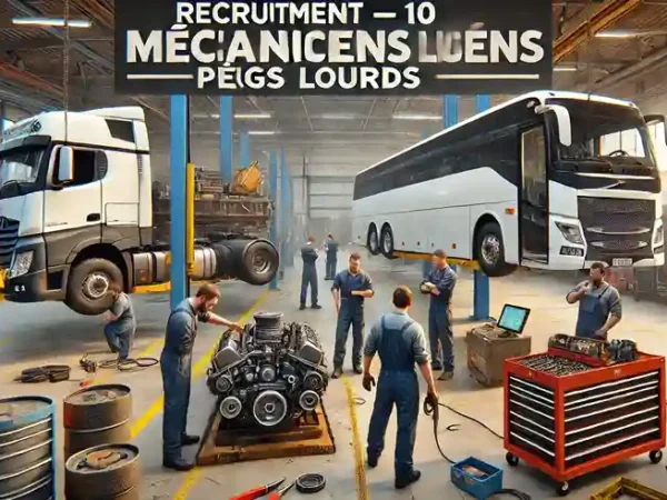 Recrutement – 10 Mécaniciens